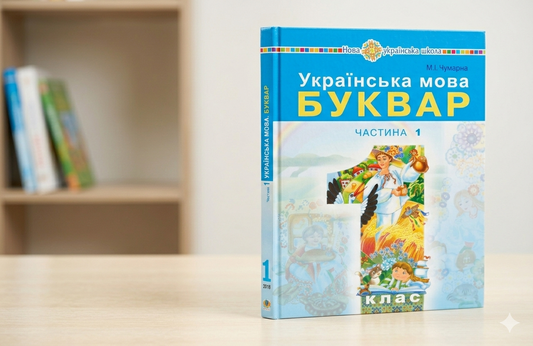 Ukrainian 1st Grade Bukvar Part 1